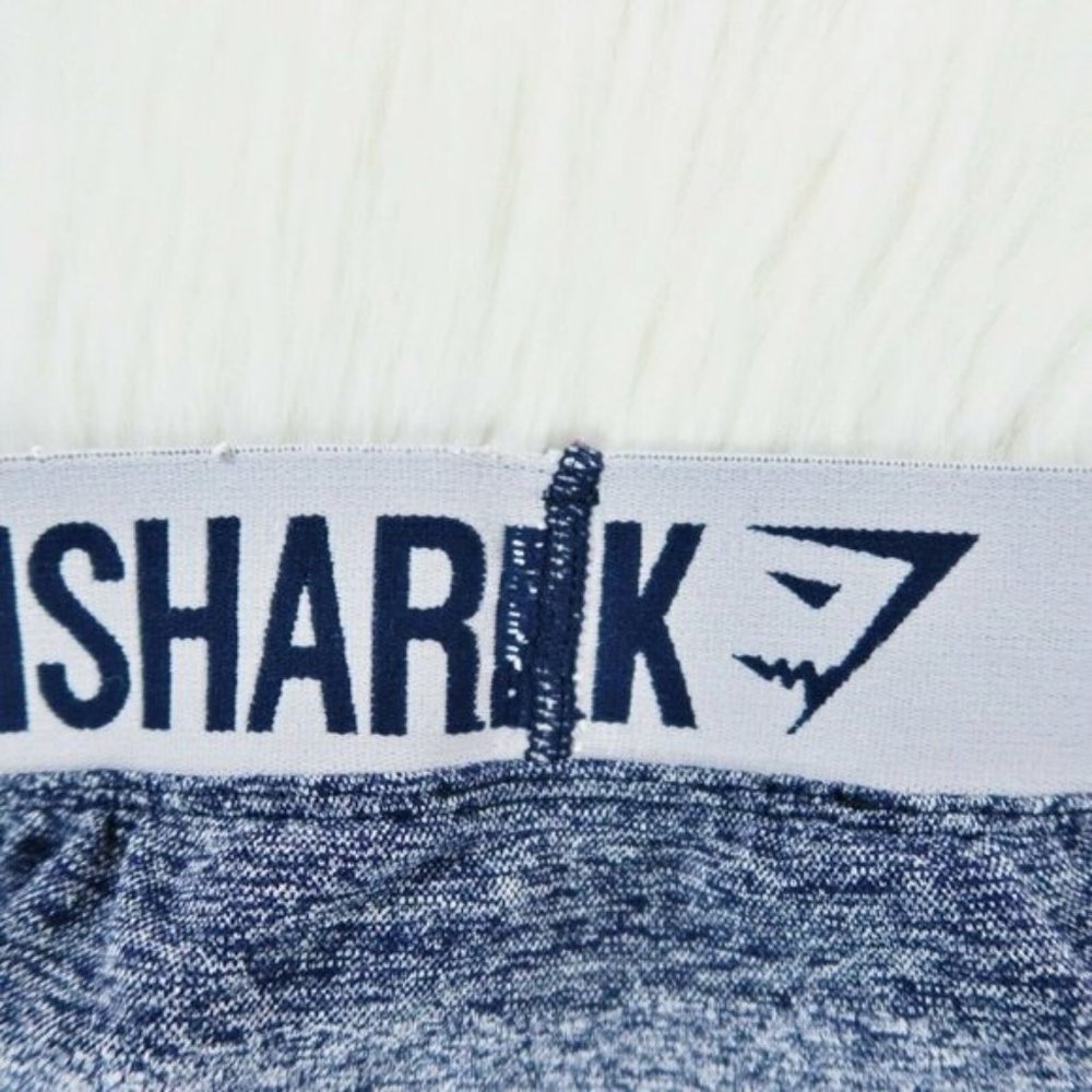 Gymshark Sapphire Blue Marl Flex V3 Leggings XS - Picture 11 of 12
